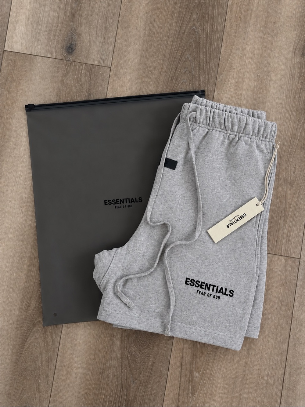 Essentials Fear of God Light Gray Men's Joggers